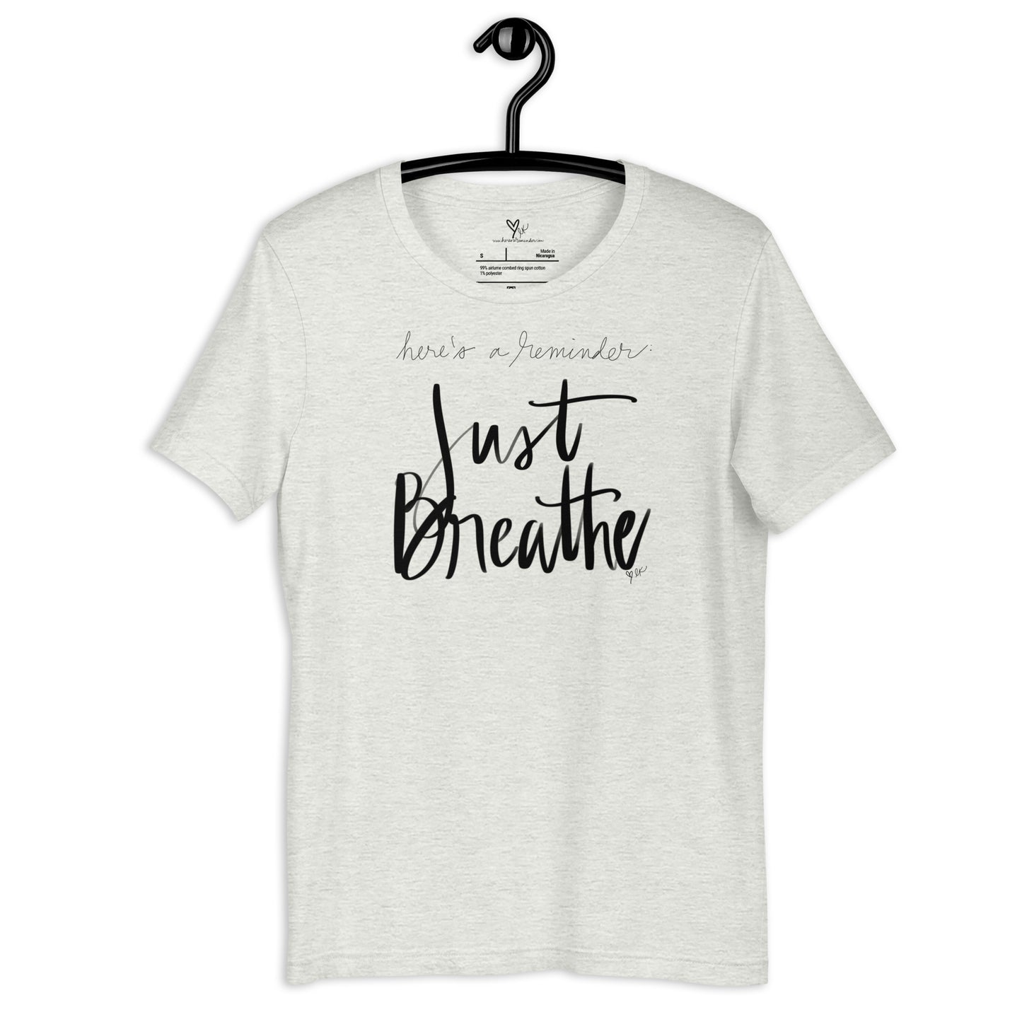Just Breathe tshirt