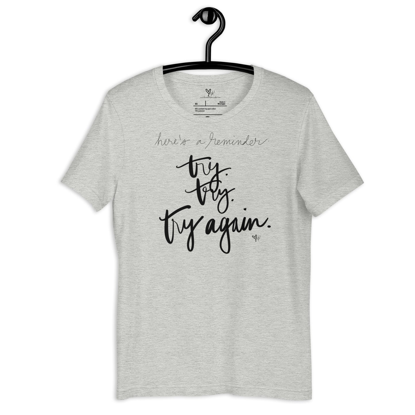 Try Try Try Again tshirt
