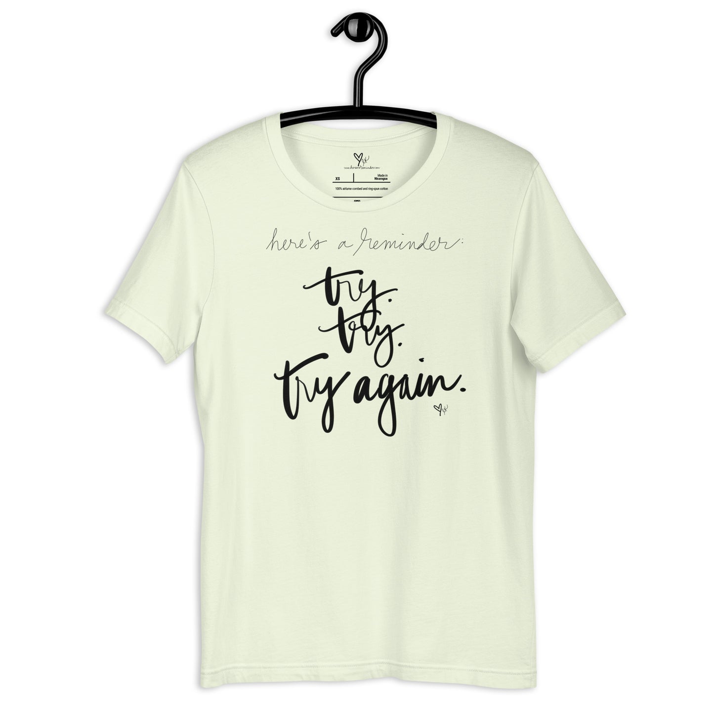 Try Try Try Again tshirt