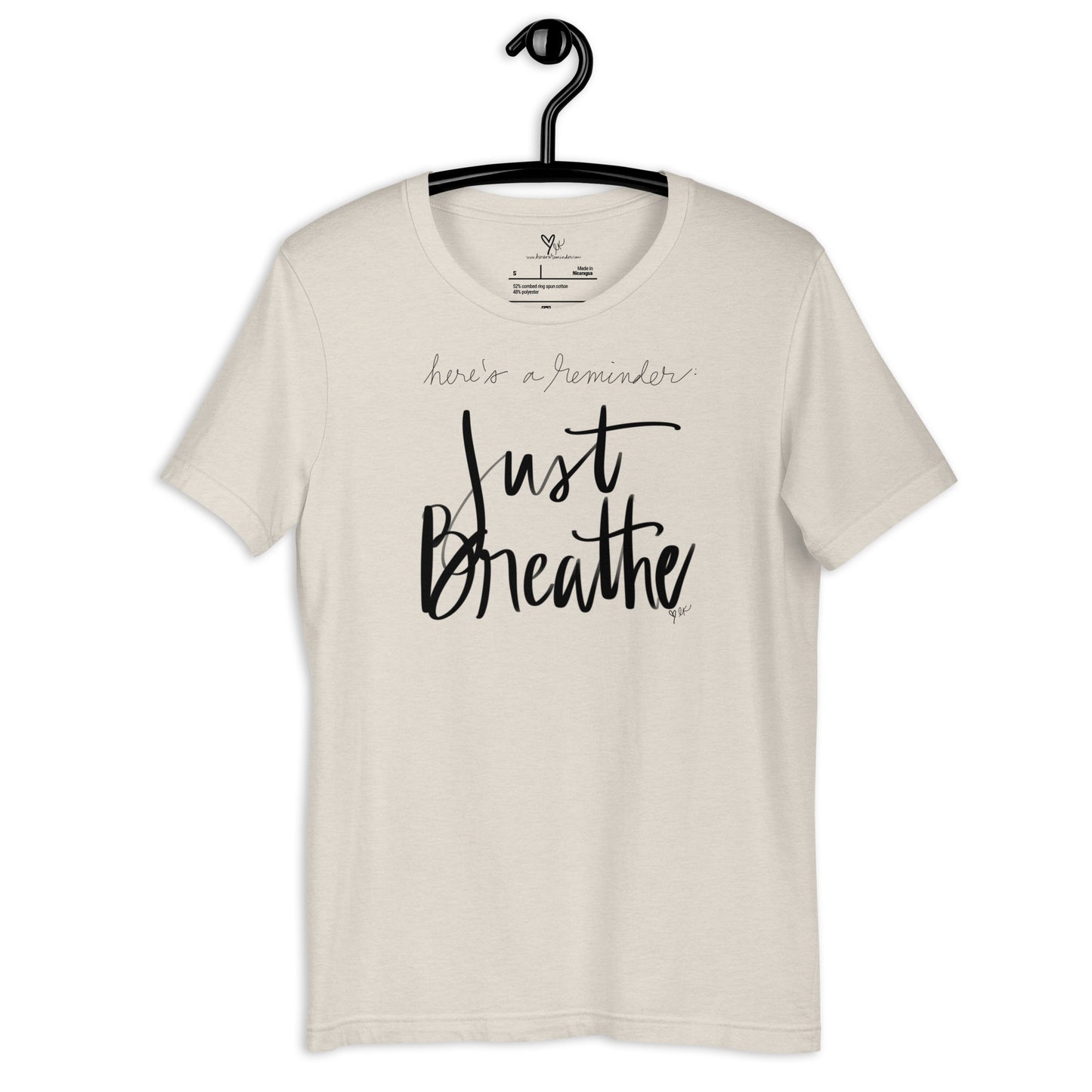 Just Breathe tshirt