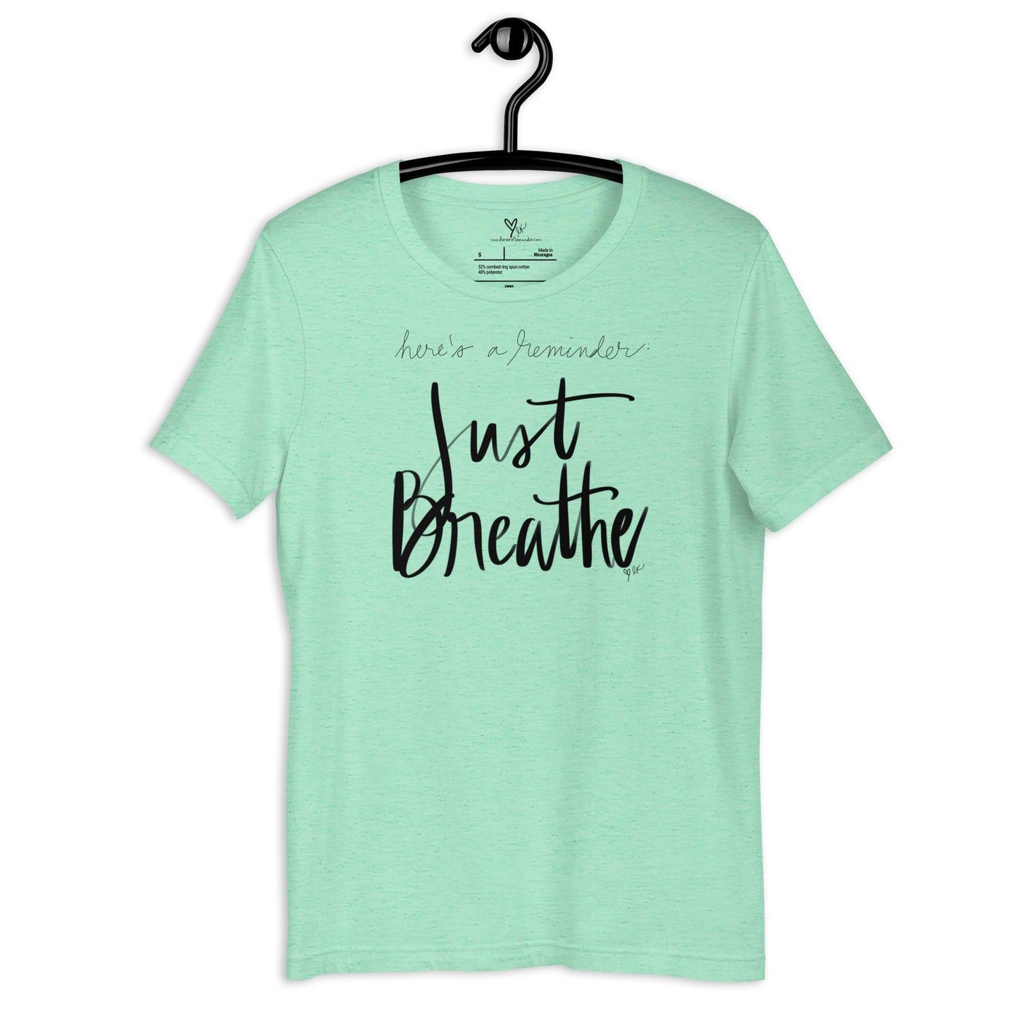 Just Breathe tshirt