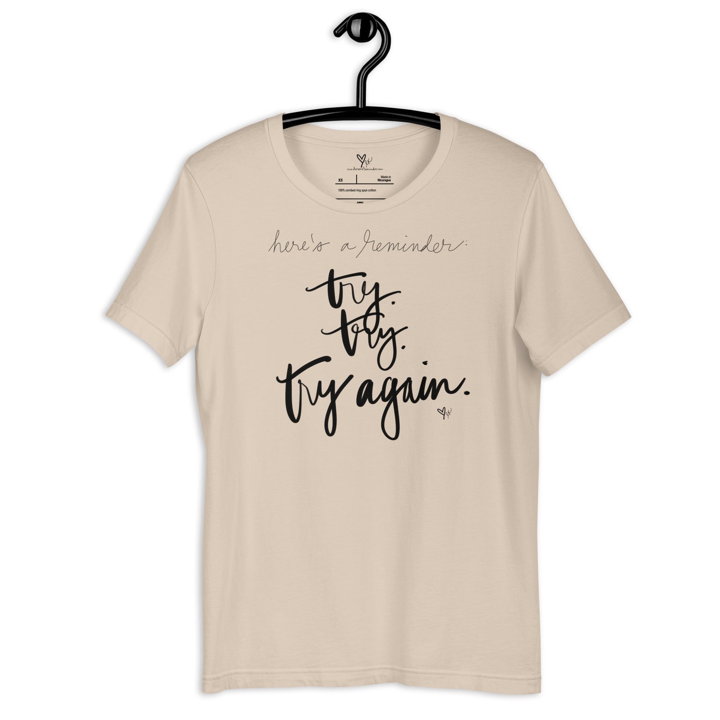 Try Try Try Again tshirt