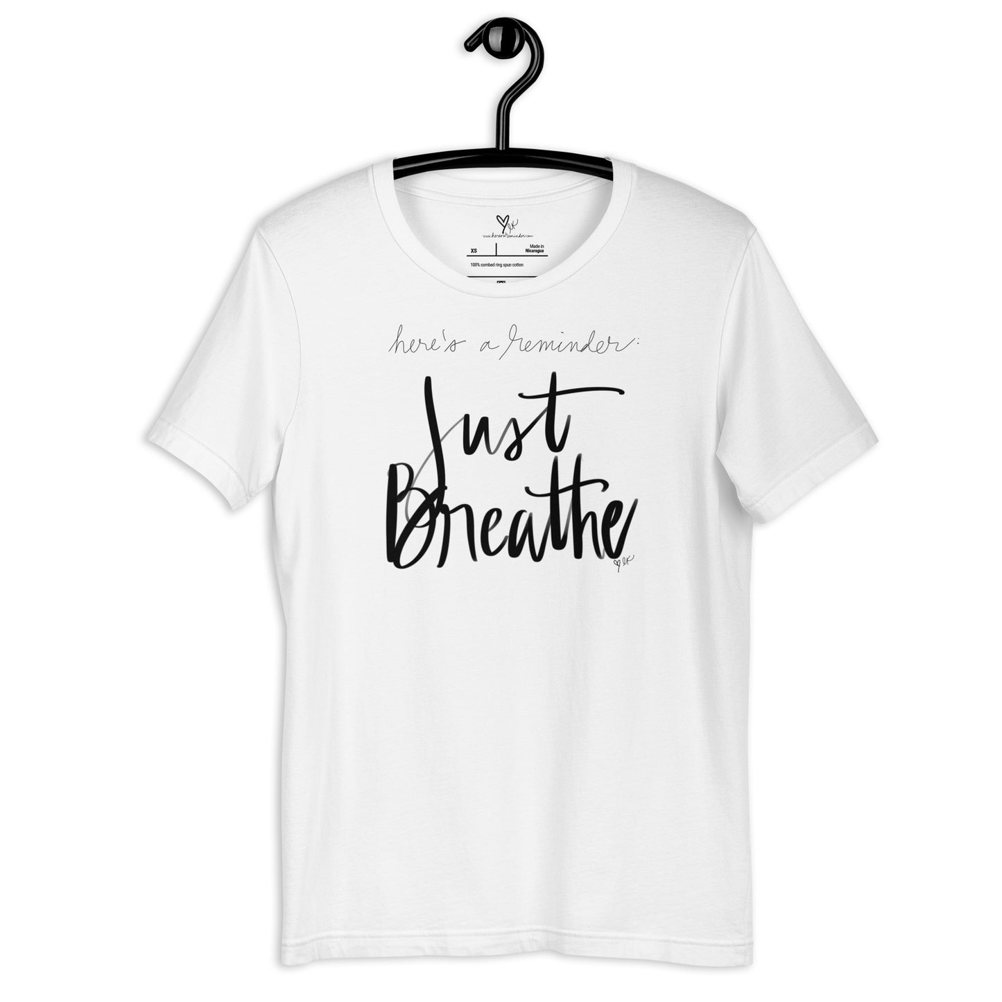 Just Breathe tshirt